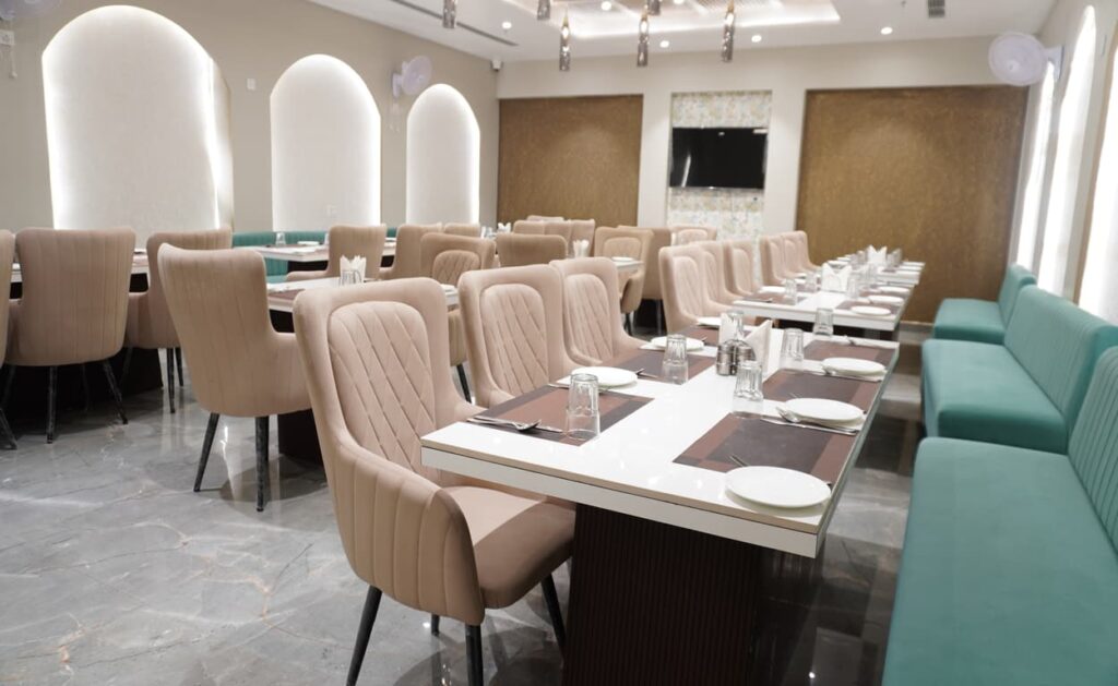 Chacha Inn Restaurant Seating View 1